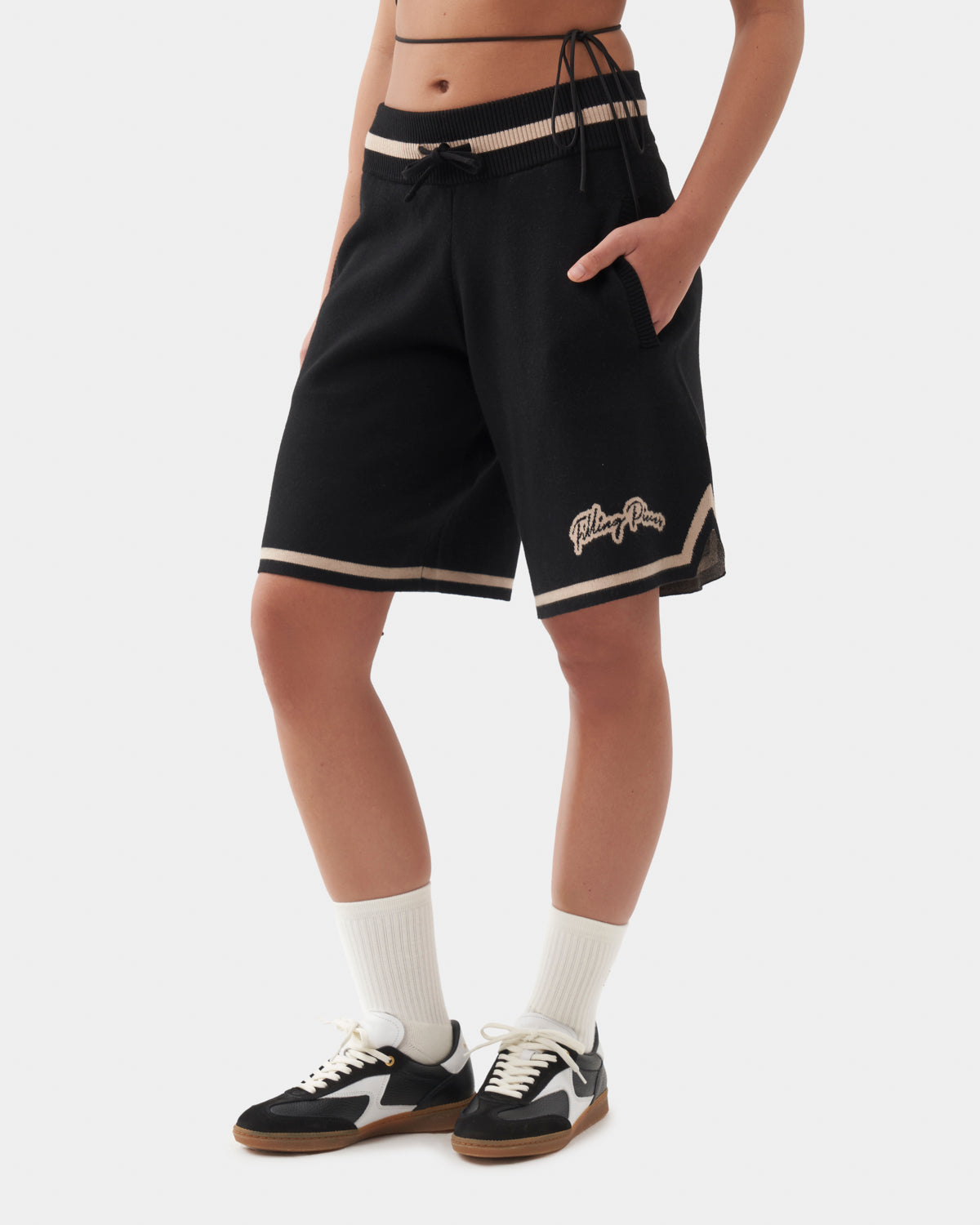 Knit Shorts Black