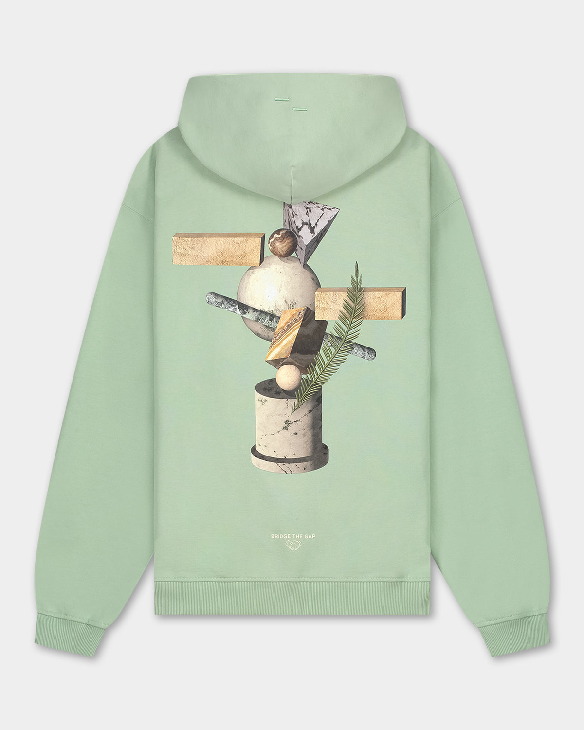 Hoodie Balance Frosty Green