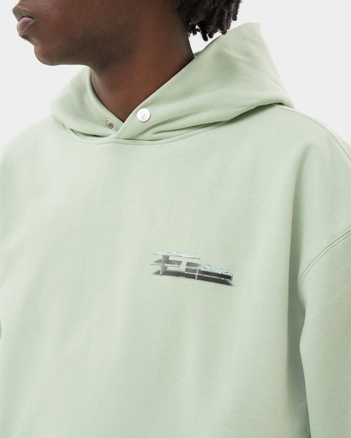 Hoodie Balance Frosty Green